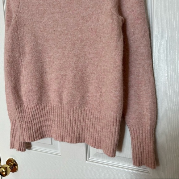 Aritzia Babaton Plutarch Pink Turtleneck Knit Alpaca Wool Sweater - Sz XS - Picture 6 of 15